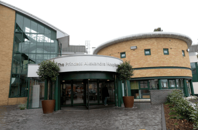 Princess Alexandra Hospital entrance