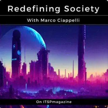 Redefining Society podcast logo